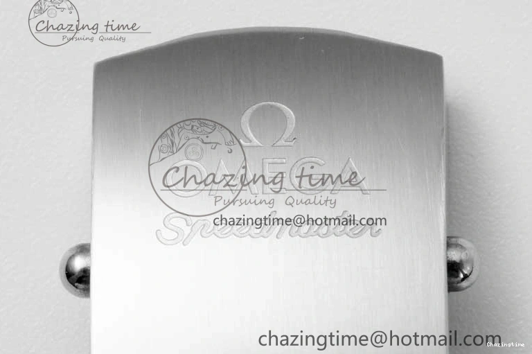 0403 Speedmaster Racing Master SS HKF Best Edition Black White Dial on SS Bracelet A Upgraded 7807